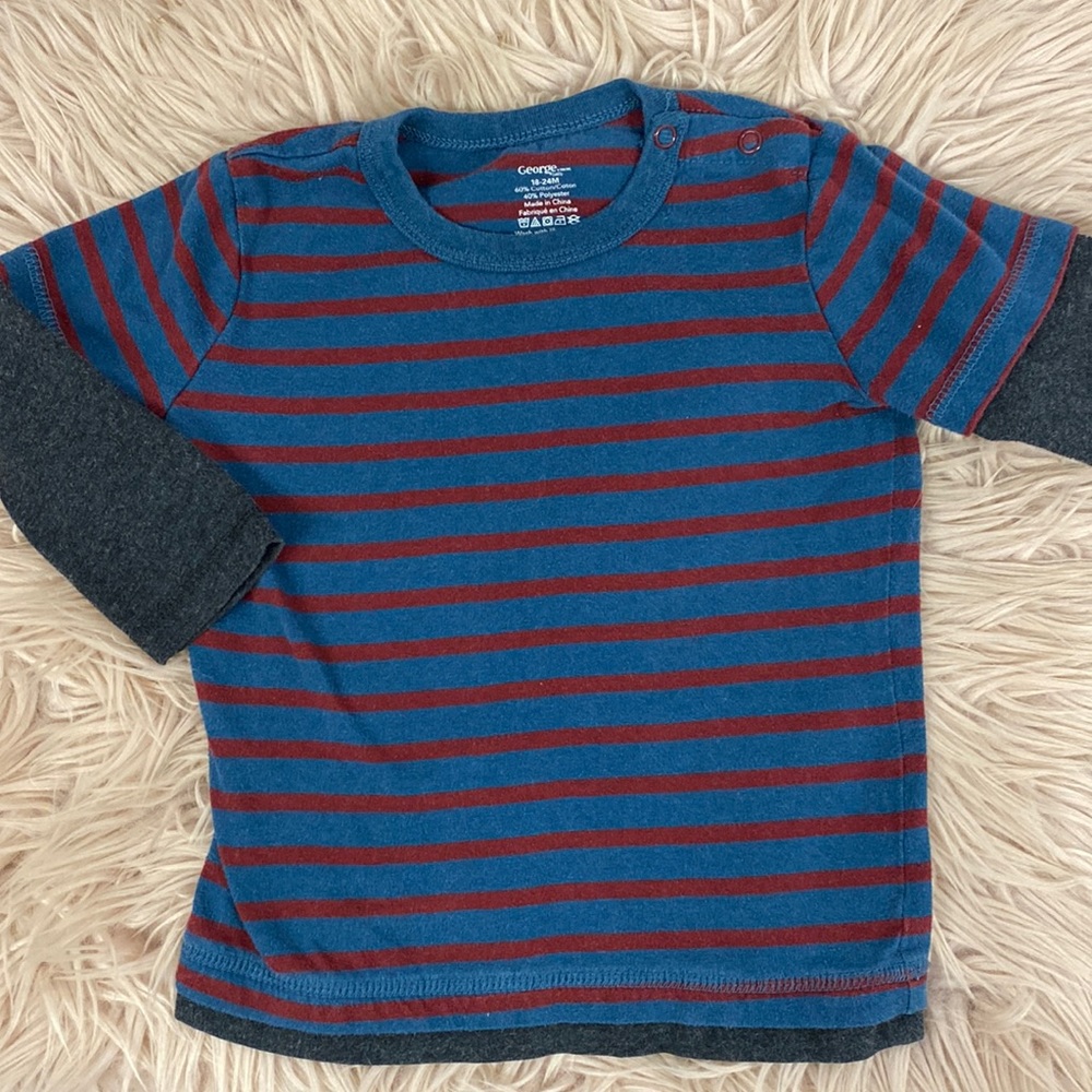 Baby Boy Striped Tee
